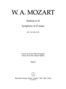 Symphony D major K. 111/120(111a) by Mozart Wolfgang Amadeus for