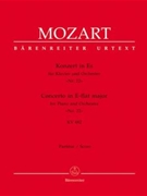 Concerto for Piano and Orchestra Nr. 22 E-flat major K. 482 by Mozart Wolfgang Amadeus for Piano-Solo