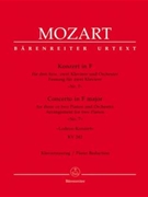Concerto #7 K242 F Major by Mozart Wolfgang Amadeus - Woodfull-Harris Douglas - for 2 Piano 4 Hands