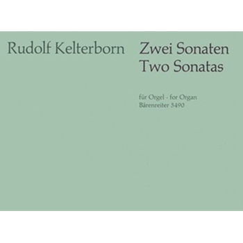 zwei Sonaten aus "Musica spei" (1968) -Die Sonaten konnen zusammen mit den Vokalteilen (BA 4128) ab by Kelterborn Rudolf for Org