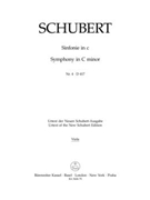 Symphony Nr. 4 C minor D 417 "Tragic" by Schubert Franz for