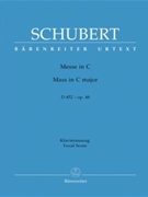 Mass in C Major Opus 48 D452 by Schubert Franz - Kroupova Olga - for Vocal Scor