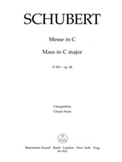 Mass C major op. 48 D 452 by Schubert Franz for SSolo/ASol