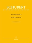 String Quartets Volume 2 by Schubert Franz for Str Quartet