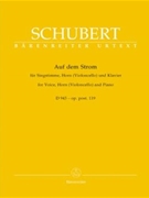 Auf Dem Strom D 943 Opus Post 119 by Schubert Franz - Durr Walther - for High Voice w/i