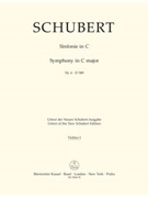 Symphony Nr. 6 C major D 589 by Schubert Franz for 1st Violin