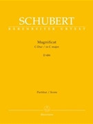 Magnificat C-Dur D 486 by Schubert Franz for Sg-S-Solo
