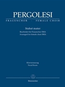 Stabat mater by Pergolesi Giovanni Battista - Bruno Malcolm - for SMA and Piano