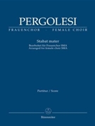 Stabat Mater - SSA version by Pergolesi Giovanni Battista - Bruno Malcolm - for SSA Score
