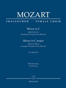 Missa in C Major (Sparrow Mass) by Mozart Wolfgang Amadeus - Breuer Heribert - for Vocal Score