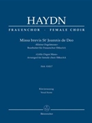 Missa Brevis St Joannis de Deo (Little Organ Mass) Hob XXII:7 by Haydn Joseph - Breuer Heribert - for SMezAA Cho