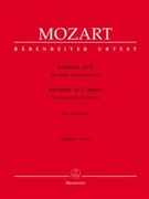 Andante for Flute and Orchestra C major K. 315 (285e) by Mozart Wolfgang Amadeus for Fl-Solo/2O