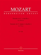 Sonata K545 C Major by Mozart Wolfgang Amadeus for Piano