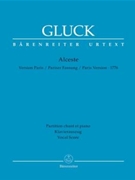 Alceste -Tragedie-opera in three acts- (Paris Version 1776) by Gluck Christoph Willibald - Vogt Hans - for 2SSolo/ASo