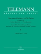 Paris Quartets Ii by Telemann Georg Philipp for Instrument Quartet