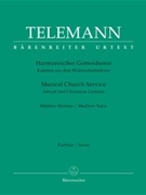 Musical Church Service -Advent and Christmas Cantatas- by Telemann Georg Philipp for miVoice/In