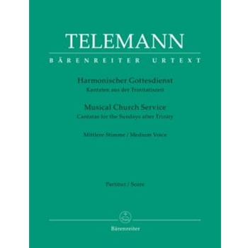 Musical Church Service -Cantata for the Sundays after Trinity- by Telemann Georg Philipp for miVoice/In