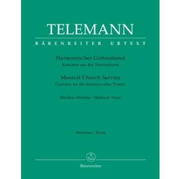 Musical Church Service -Cantata for the Sundays after Trinity- by Telemann Georg Philipp for miVoice/In