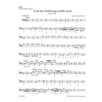 Gott der Hoffnung erfulle euch TVWV 1:634 -Cantata for Whit Sunday- by Telemann Georg Philipp for