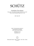 Geistliche Chor-Music SWV 381-397 -The six and seven-part motets nos. 13-29- by Schutz Heinrich for