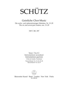 Geistliche Chor-Music SWV 381-397 -The six and seven-part motets nos. 13-29- by Schutz Heinrich for