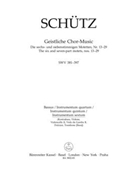 Geistliche Chor-Music SWV 381-397 -The six and seven-part motets nos. 13-29- by Schutz Heinrich for