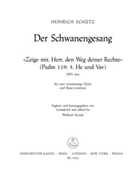 Zeige mir Herr den Weg deiner Rechte SWV 484 -Motette 119. Psalm Teil 3 (He und Vav)- (aus "Der by Schutz Heinrich for 2Mixed cho