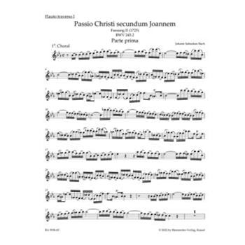 St. John Passion "O Mensch, bewein" BWV 245.2