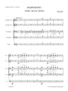 Hospodine - Hore mich Herr (Kyrie) by Janacek Leos for SSolo/ASol