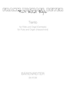 Tiento (1965) by Beyer Frank Michael for Fl/Org/har