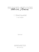 1. String Quartet in vier Satzen (1976) by Stranz Ulrich for 2V/Va/Vc