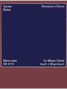 Romanza e Danza (1971) -Oktett nach Giacomo Meyerbeer- by Bialas Gunter for 2Ob/2clari