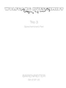 Trio 3 (1975/1977) -Ein Magnificat peregrini toni- by Hufschmidt Wolfgang for