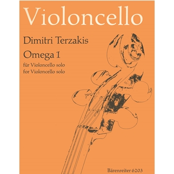 Omega fur Violoncello solo (1978) by Terzakis Dimitri for Vc