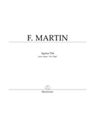 Agnus Dei For Organ by Martin Frank for Organ Solo