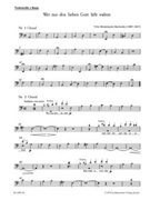 Wer nur den lieben Gott la?t walten -Cantata- by Mendelssohn Felix for