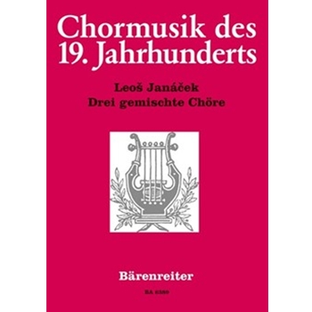 Three pieces for Mixed choir by Janacek Leos for Mixed Choir