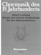 Ernste und heitere FestGesange by Lortzing Gustav Albert for TTBB