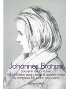 Souvenir De La Russia by Brahms Johannes for 1 Piano 4 Hands