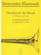 Divertimenti der Klassik. two Satzfolgen von Wolfgang Amadeus Mozart und Joseph Haydn fur Blechblasi by for Brass