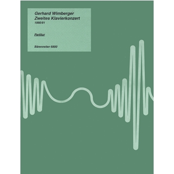 zweites Klavierkonzert (1980/1981) by Wimberger Gerhard for Piano-Solo