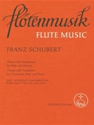 Thema mit Variationen fur Flote und Klavier op. post.142/3 -Einrichtung des Impromptus B-dur D 935 ( by Schubert Franz for Fl/Piano