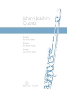 Sonata by Quantz Johann Joachim - Doflein Erich - for Flute Trio