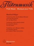 Variationen uber das beruhmte Menuett von L. Boccherini by Hilger Manfred for 4Fl