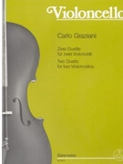 zwei Duette fur Violoncelli by Graziani Carlo for 2Vc