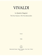 Four Seasons Op. 8 (Complete) by Vivaldi Antonio Lucio for Viola