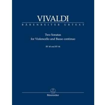 Two Sonatas for Violoncello and Basso contiuo RV 40, RV 46
