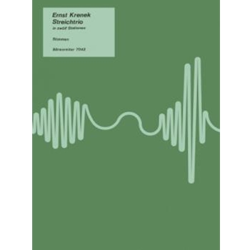 String Trio in zwolf Stationen op. 237 (1985) by Krenek Ernst for V/Va/Vc