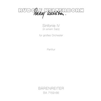 Sinfonie Nr. 4 (1985/1986) by Kelterborn Rudolf for Fl1/Fl2/Fl