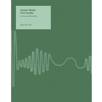 funf Duette (1988) by Bialas Gunter for Va/Vc